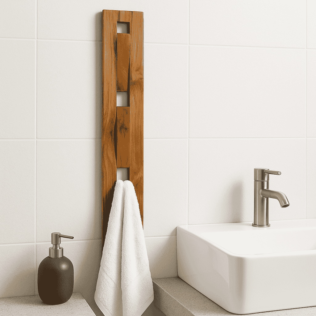 Vertical Towel Hanger - NixWoods