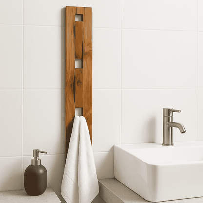 Vertical Towel Hanger - NixWoods