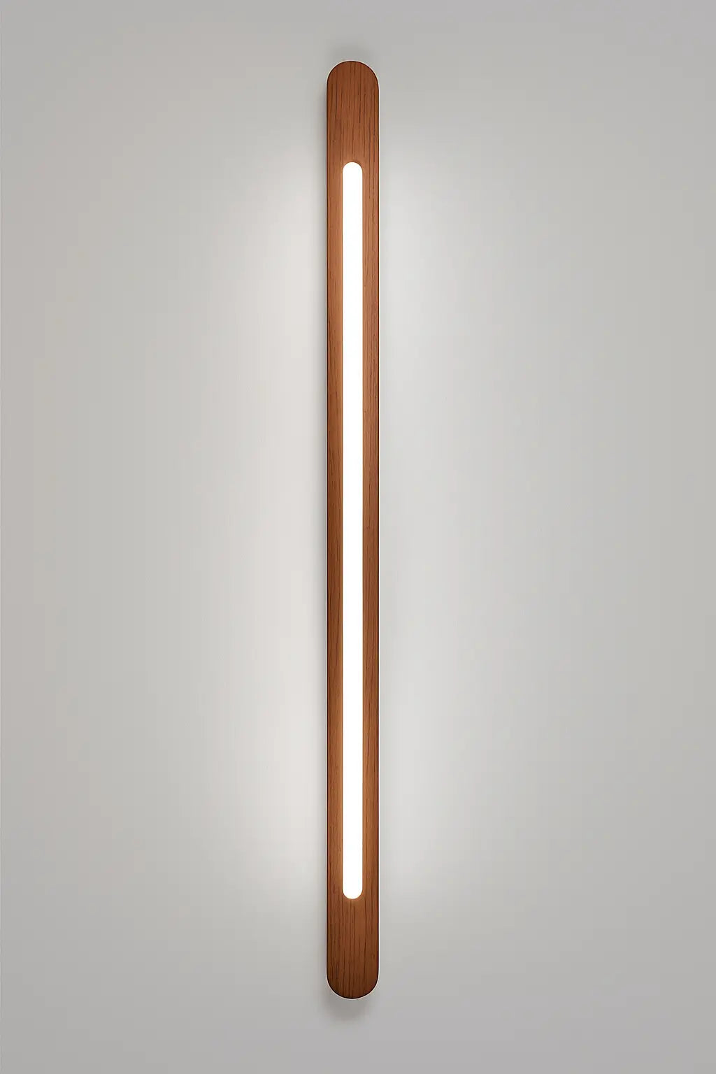 Vertical Wooden Wall Light – Minimalist Accent Lighting | Handcrafted by NixWoods - NixWoods