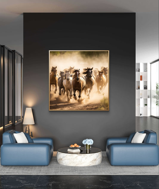 Horse Equua Wildlife Wall Art