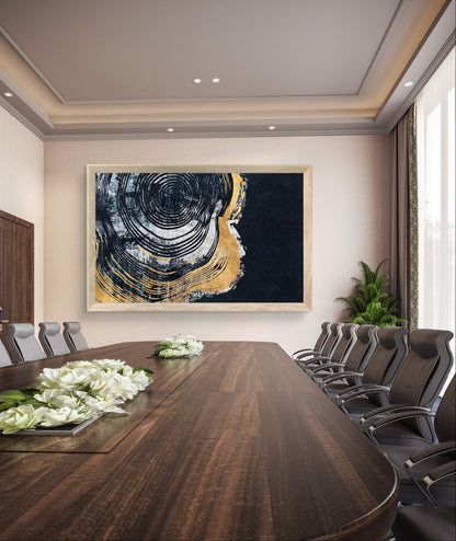 Gold Texture Design Abstract Art