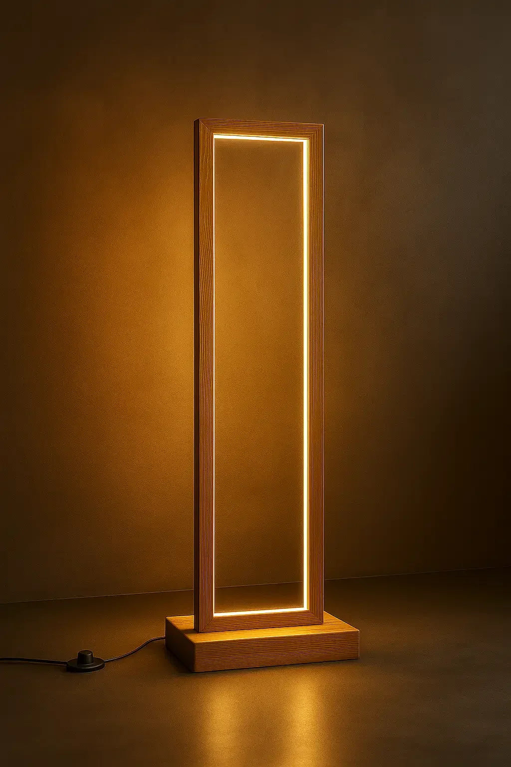 Tall Teak Wood Floor Lamp – A Statement of Warmth & Style - NixWoods