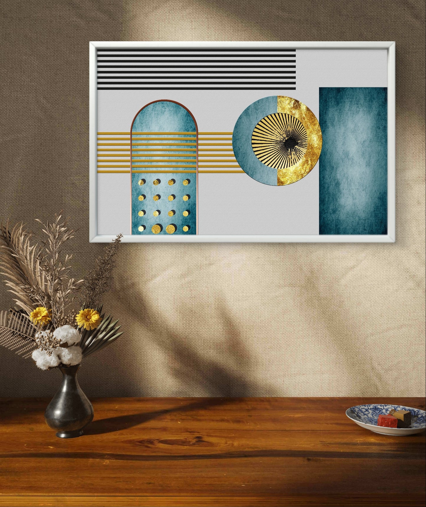 Murals Carpet Printed Abstract Wall Art
