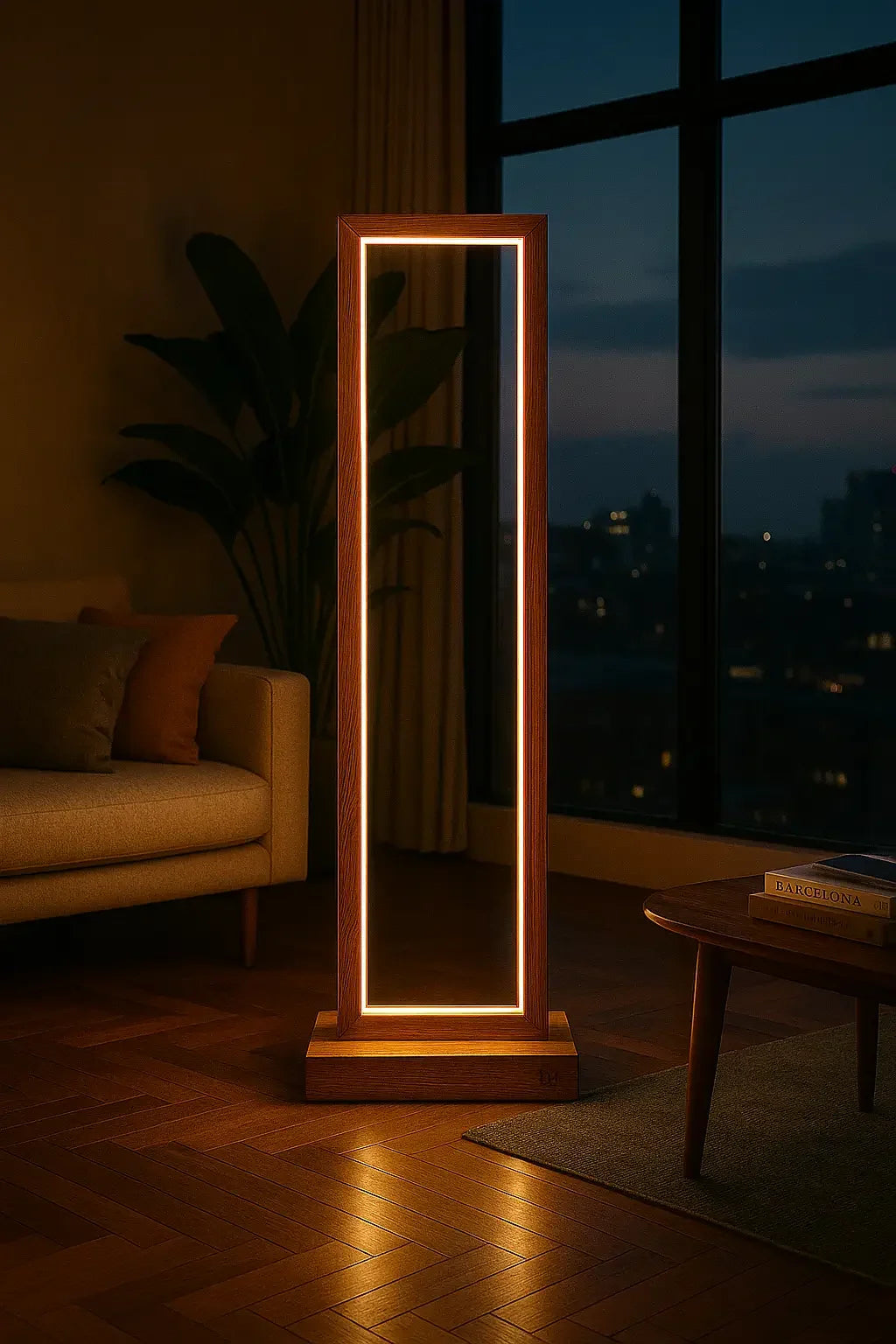 Tall Teak Wood Floor Lamp – A Statement of Warmth & Style - NixWoods