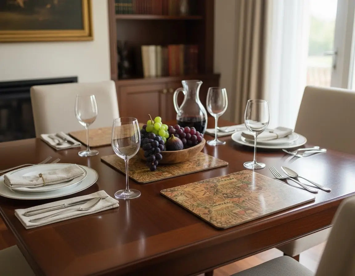 Classic Vintage Trivet Set – Durable, Heat-Safe Table Protectors (2-Piece Set)