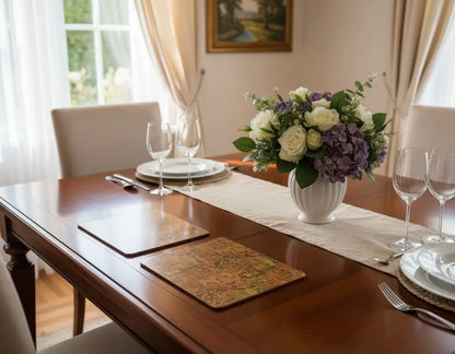 Classic Vintage Trivet Set – Durable, Heat-Safe Table Protectors (2-Piece Set)