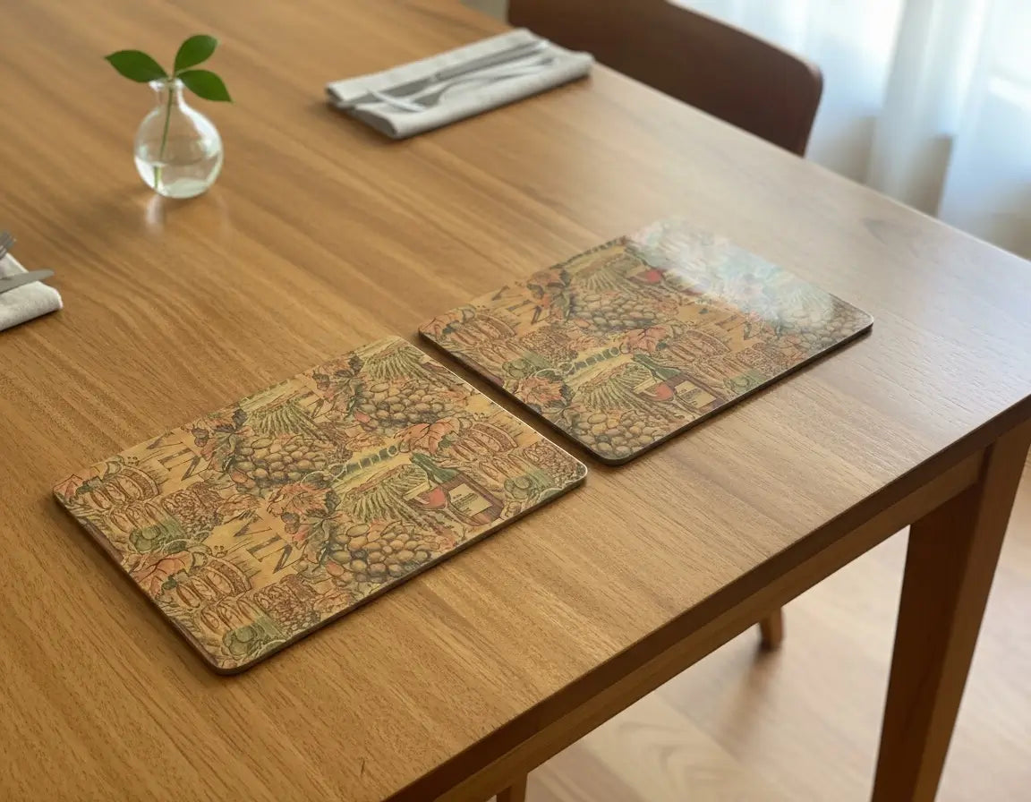 Classic Vintage Trivet Set – Durable, Heat-Safe Table Protectors (2-Piece Set)