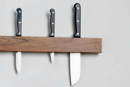 Knife Holder – Sleek Wall-Mounted Storage for Modern Kitchens - NixWoods