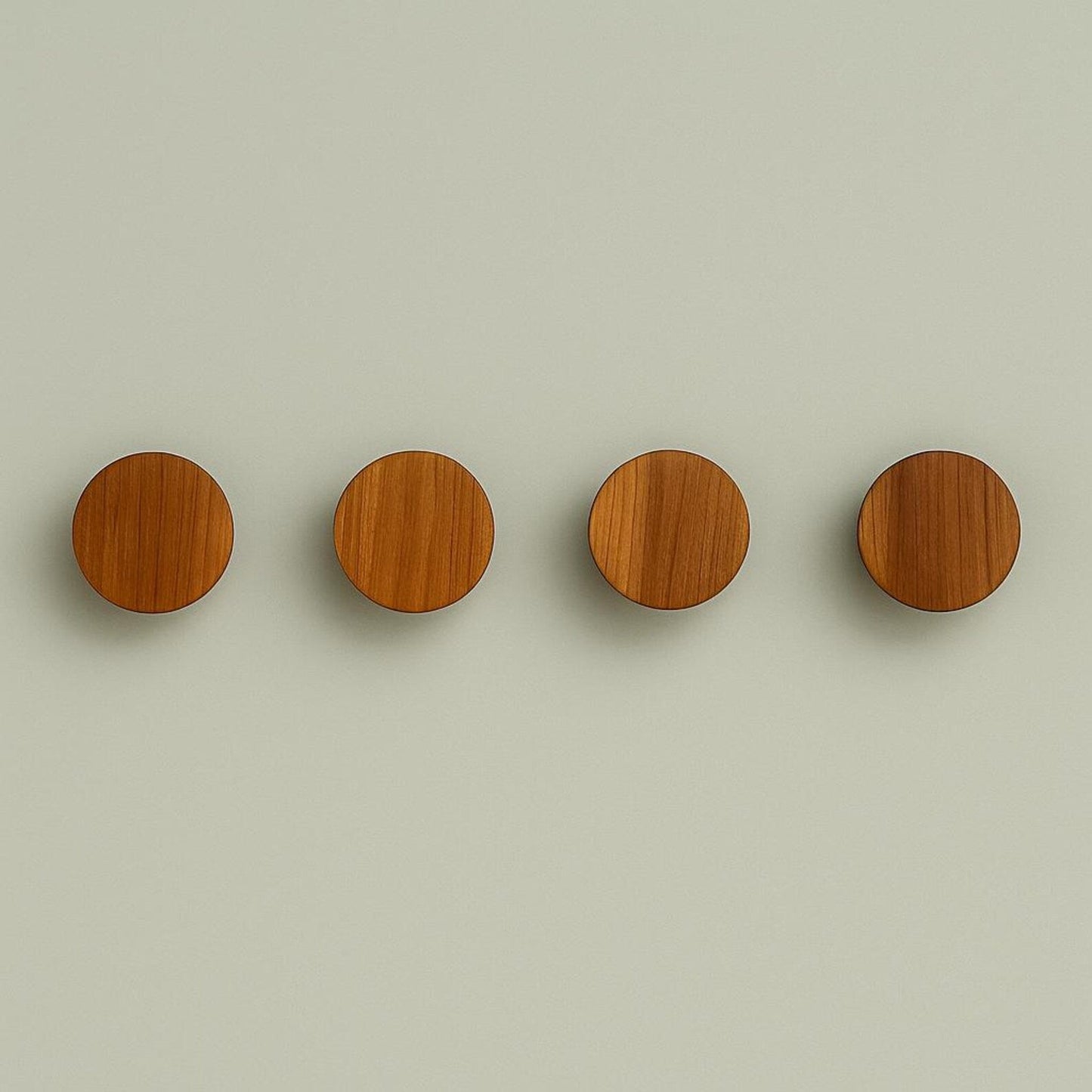 Matte Black/ Brown Wall Hook – Minimalist Modern Peg for Coats, Bags & Towels - NixWoods