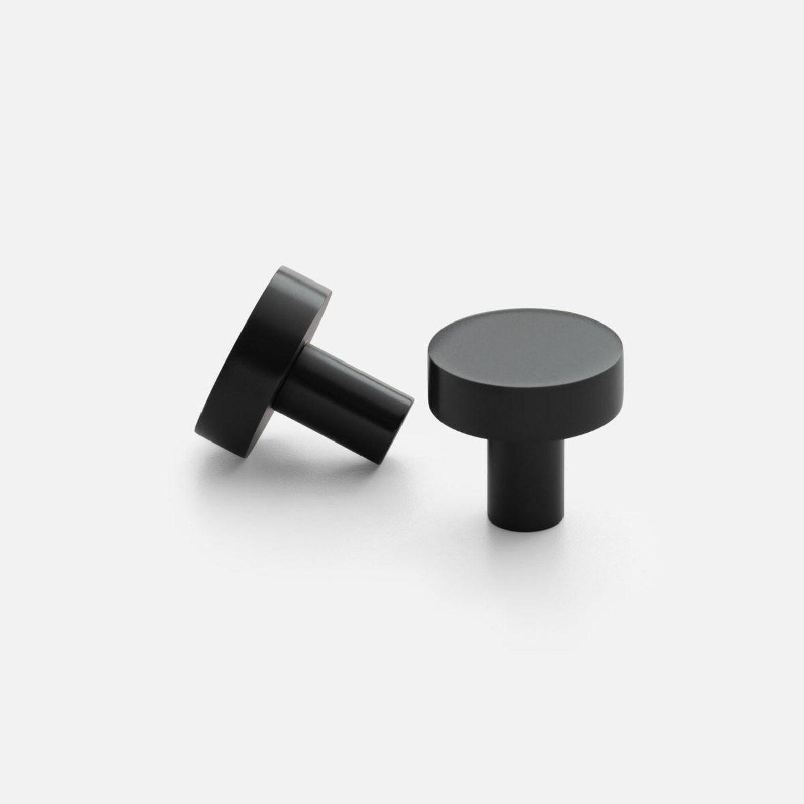 Matte Black/ Brown Wall Hook – Minimalist Modern Peg for Coats, Bags & Towels - NixWoods