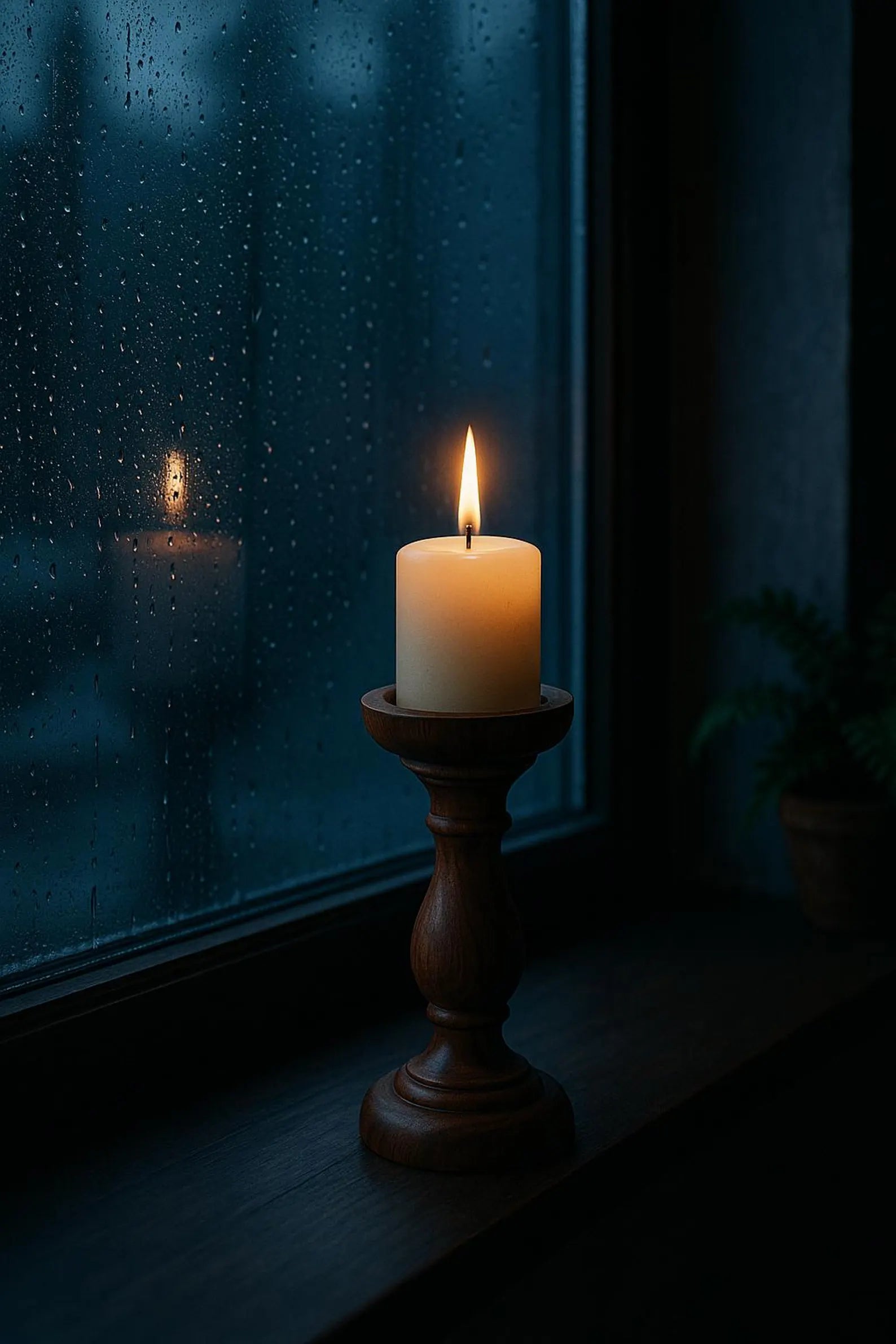 Modern Boho Candle Stand - Artisan Crafted from Solid Rosewood | Ethnic Home Decor - NixWoods