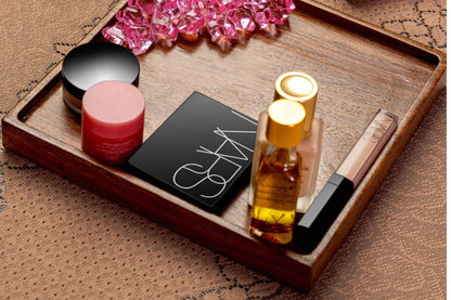 Rosewood Serving Tray – Set of 2 | Handcrafted Wooden Trays for Dining & Decor - NixWoods