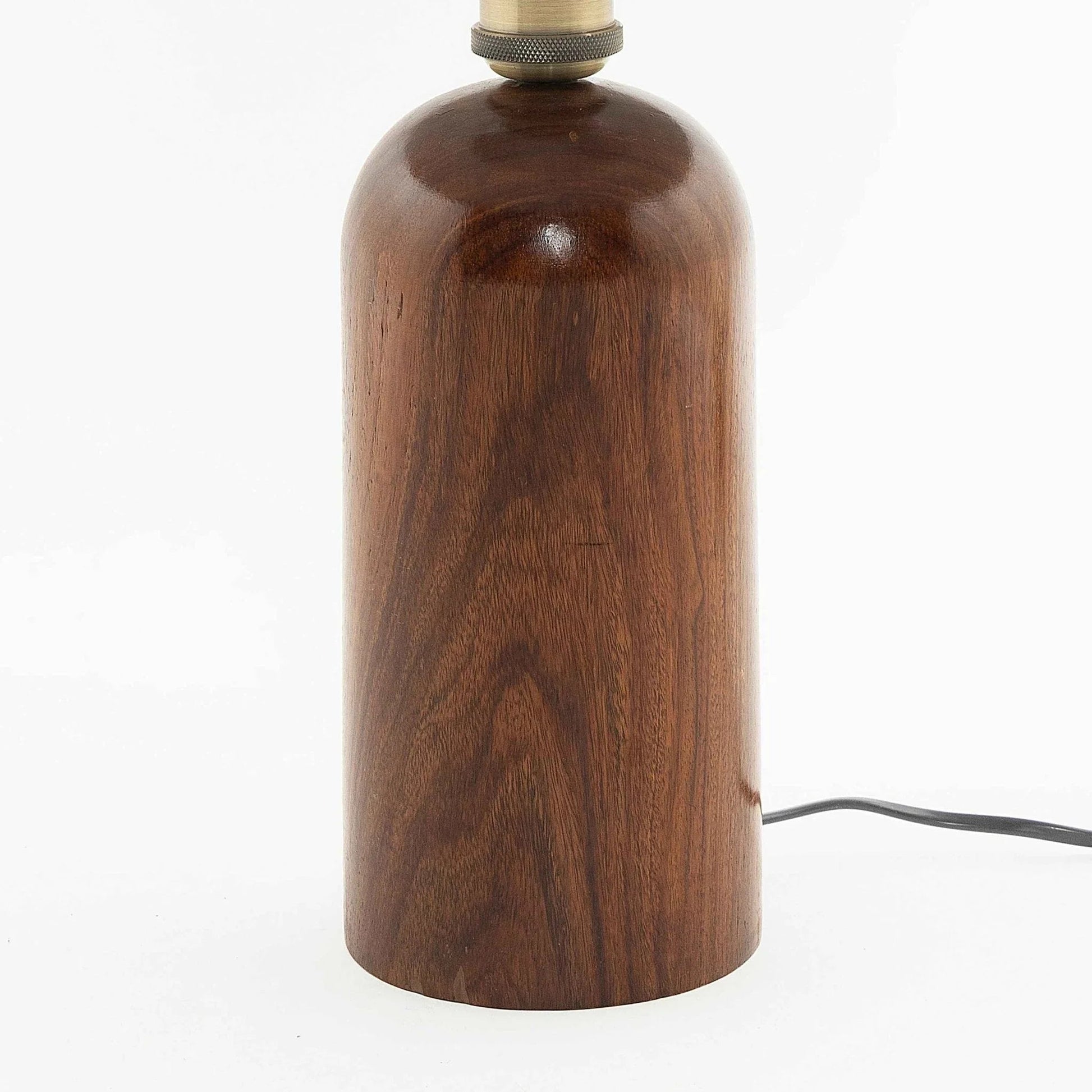 Sacred Glow Wooden Table Lamp – Elegant Ambient Lighting for Serene & Mindful Spaces - NixWoods
