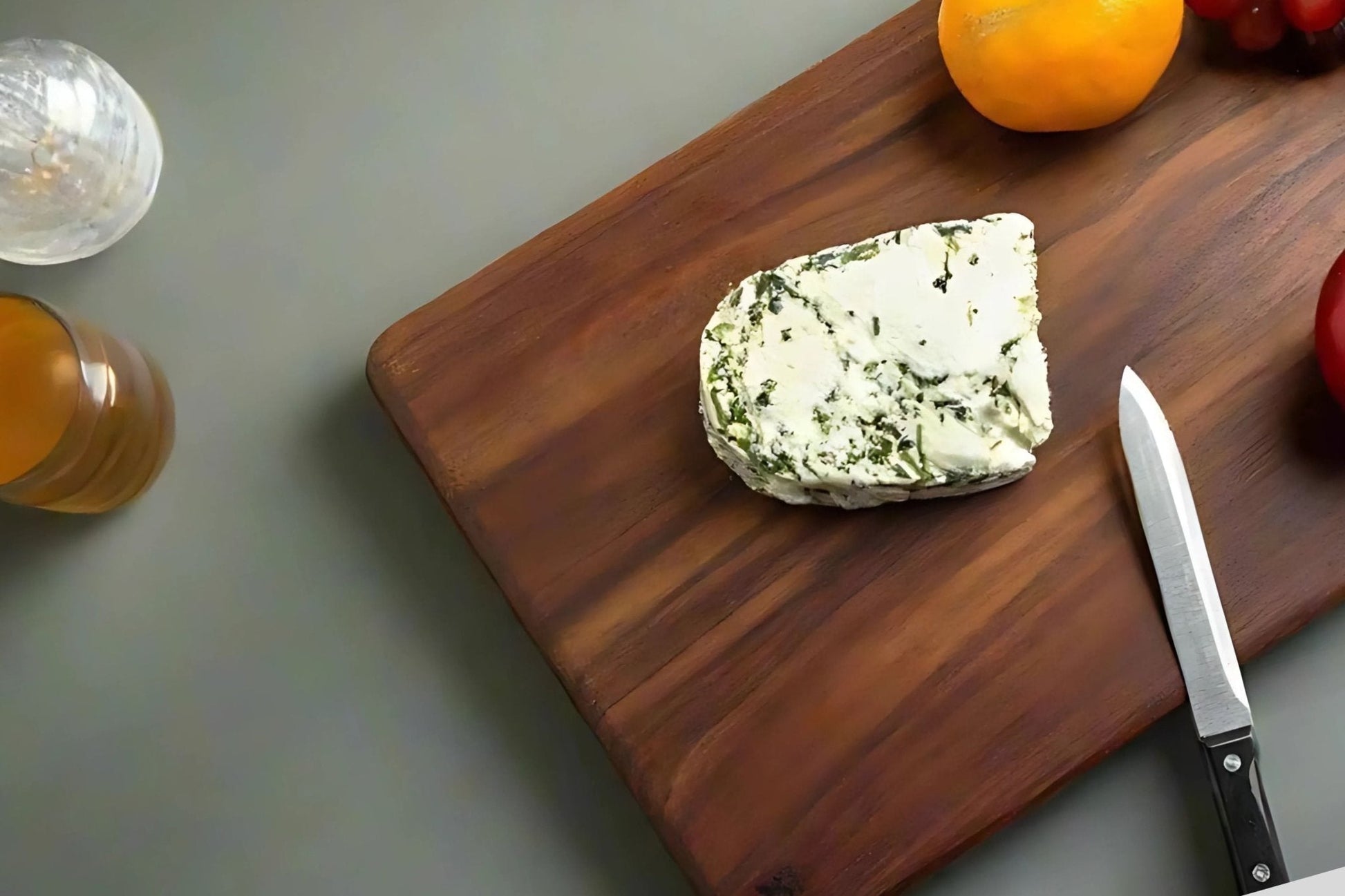 One Piece | Sheesham Wood Cheese & Serving Board – Handcrafted Wooden Platter for Kitchen & Entertaining - NixWoods